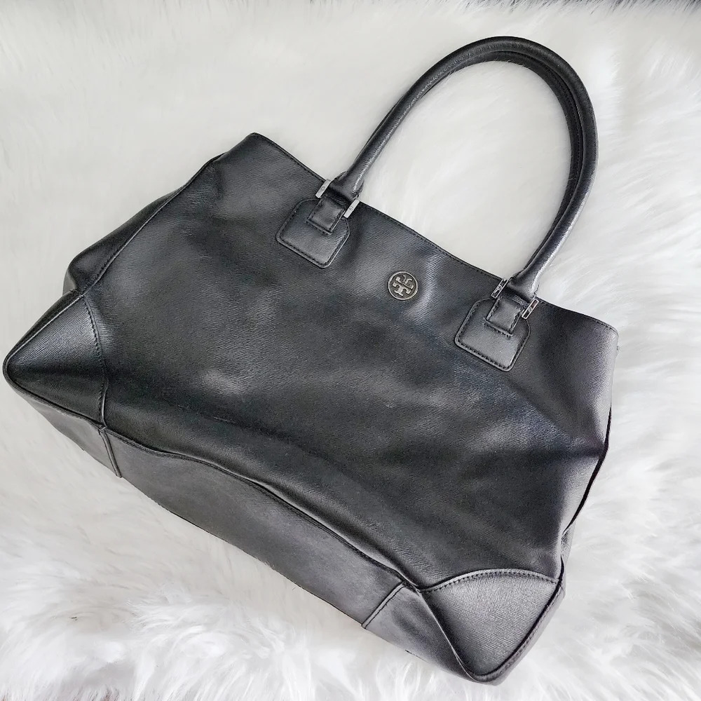 Tory Burch Hudson Bay Robinson Leather Tote
